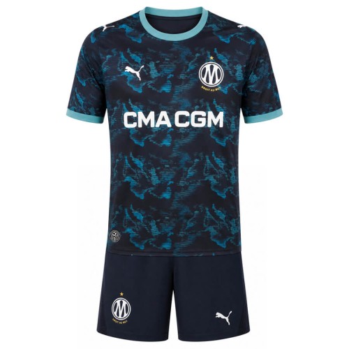 Olympique Marseille Away Kids Football Kit 26 27