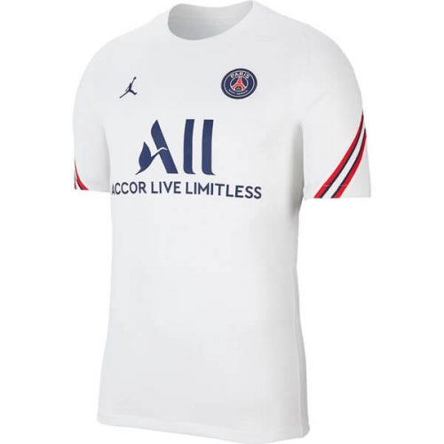 PSG Pre Match Training Football Shirt - White