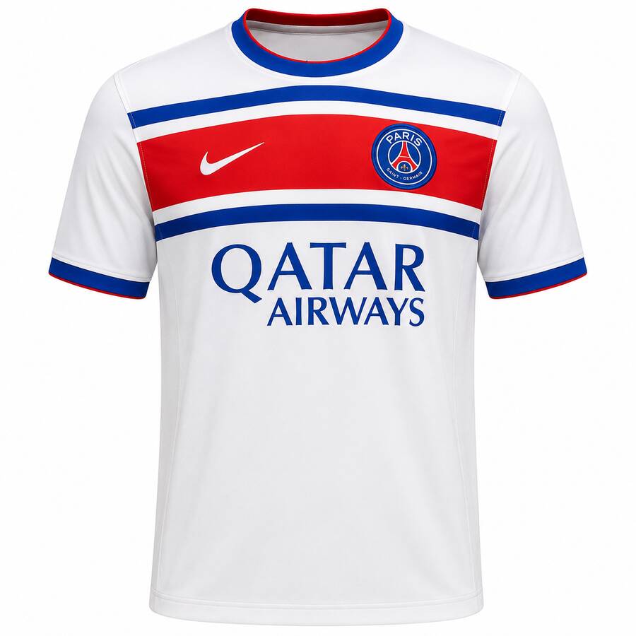 PSG Pre Match White Training Top 2026