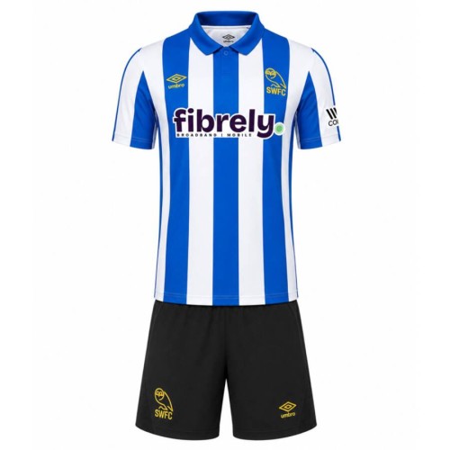 Sheffield Wednesday Home Kids Football Kit 26 27