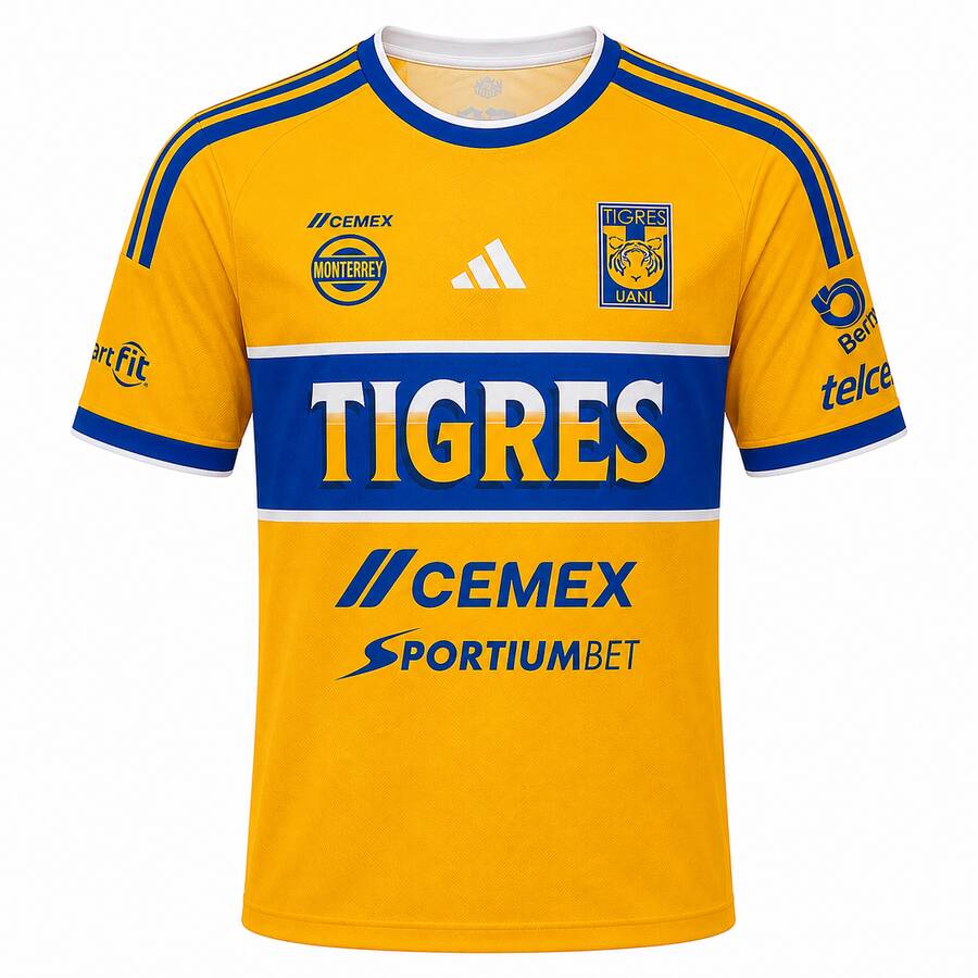 Tigres Home Football Shirt 26 27