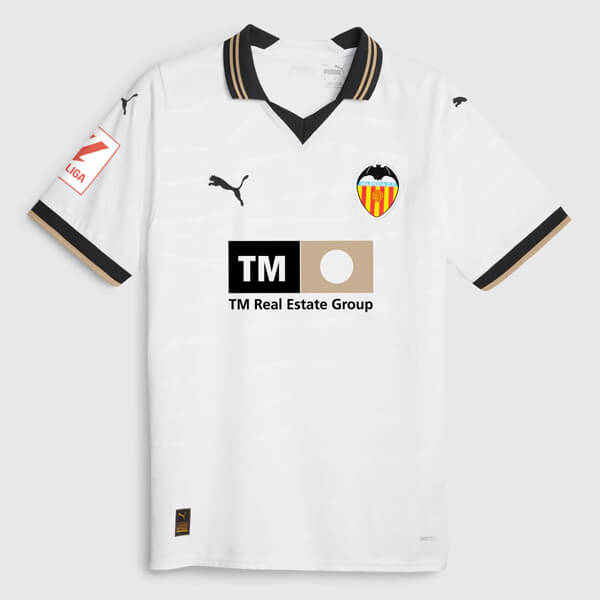 Valencia Home Football Shirt 23 24