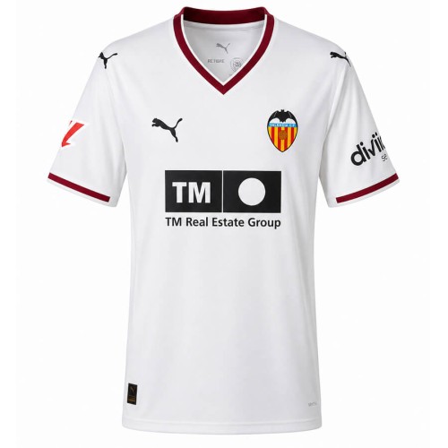 Valencia Home Football Shirt 26 27