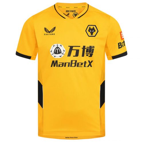Wolverhampton Wanderers Home Football Shirt 21 22