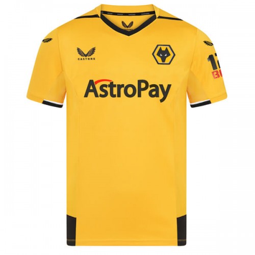 Wolverhampton Wanderers Home Football Shirt 22 23