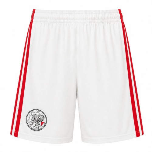 Ajax Home Football Shorts 26 27