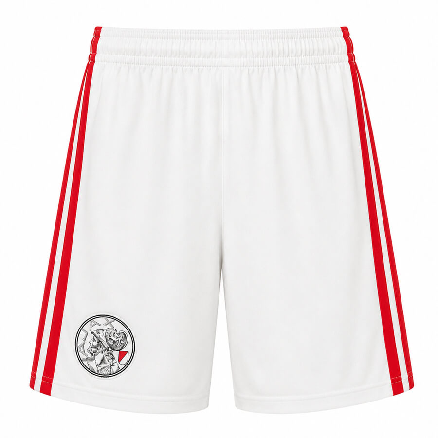 Ajax Home Football Shorts 26 27