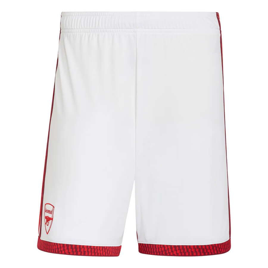 Arsenal Home Football Shorts 26 27 - White