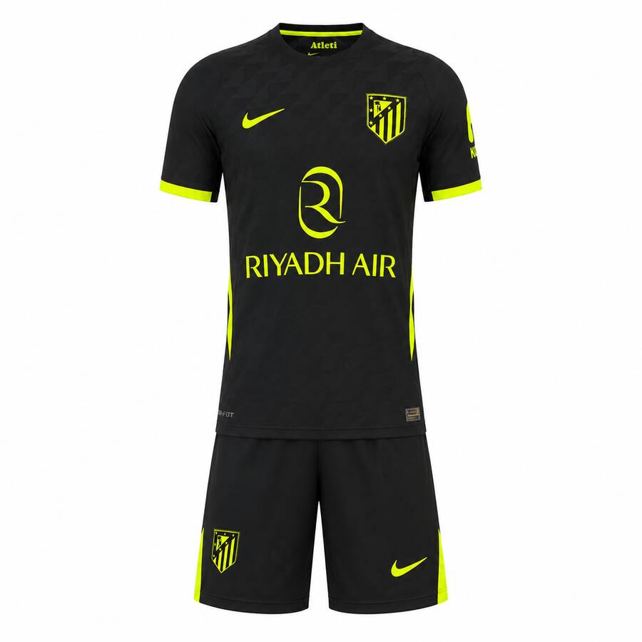 Atletico Madrid Away Kids Football Kit 26 27