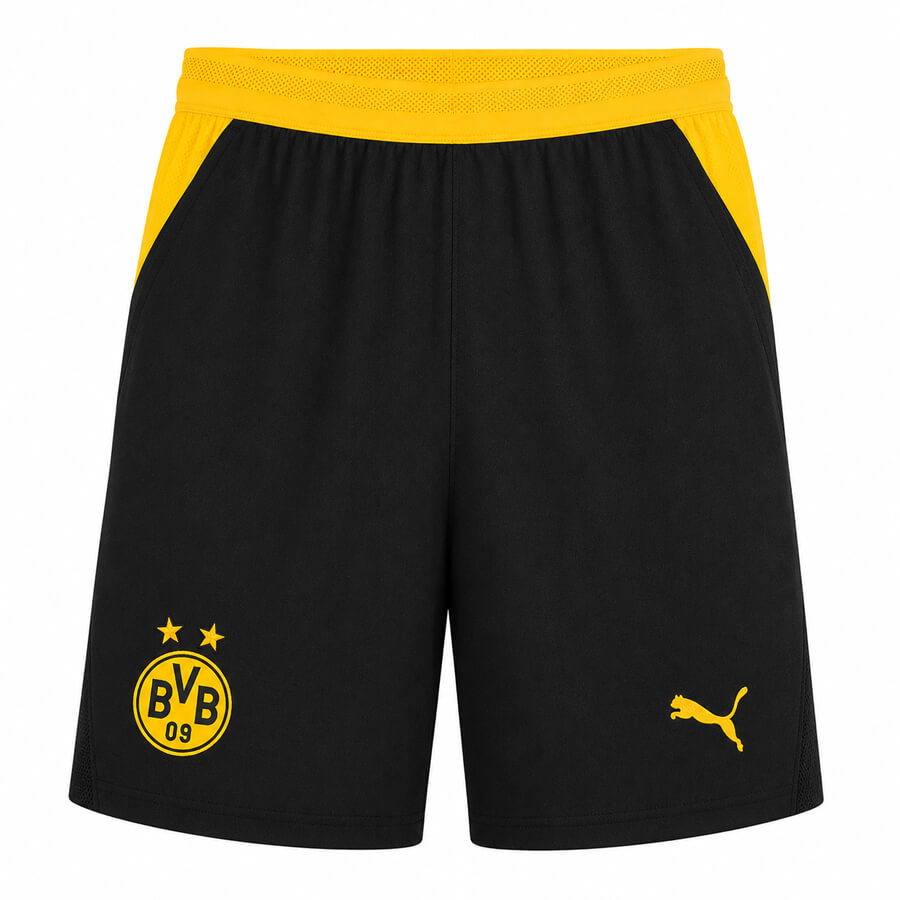 Borussia Dortmund Home Football Shorts 26 27