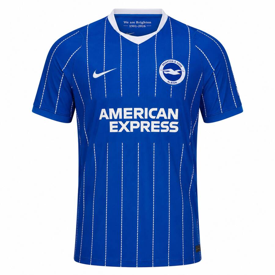 Brighton Home Football Shirt 26 27