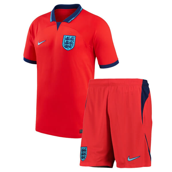 England Away Kids Football Kit 2022