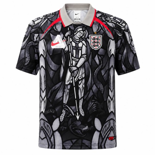 England X Palace Football Shirt - Pewter Grey