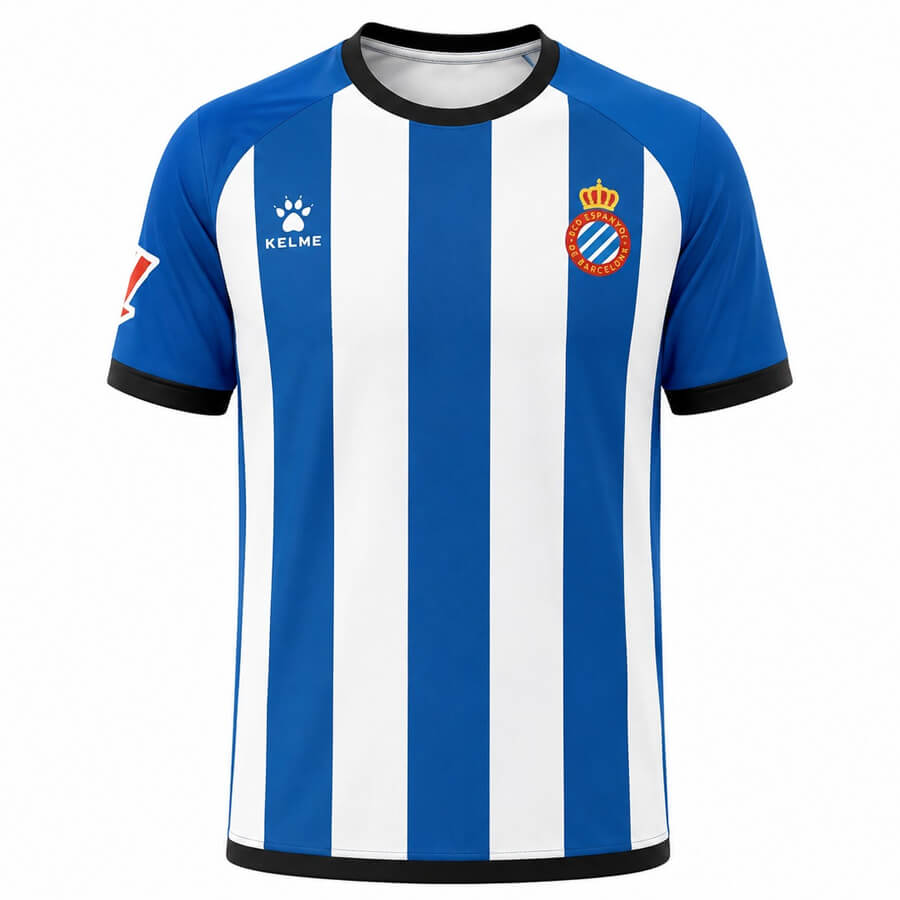 Espanyol Home Football Shirt 26 27