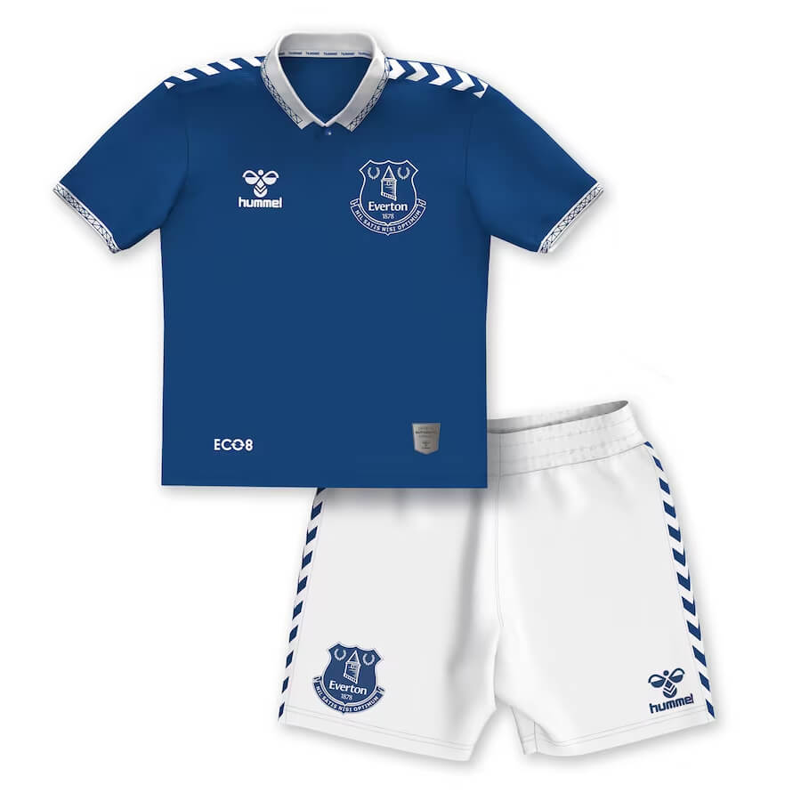 Everton Home Kids Football Kit 23 24