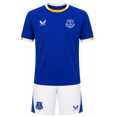 Everton Home Kids Football Kit 26 27