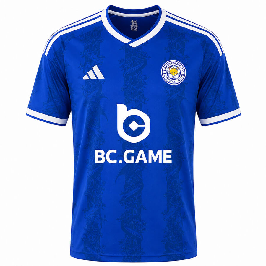Leicester City Home Football Shirt 26 27