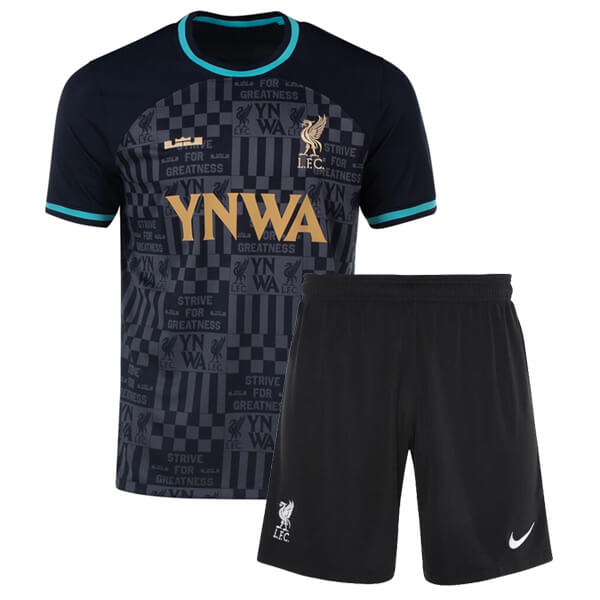 Liverpool X Lebron James Kids Football Kit 2024