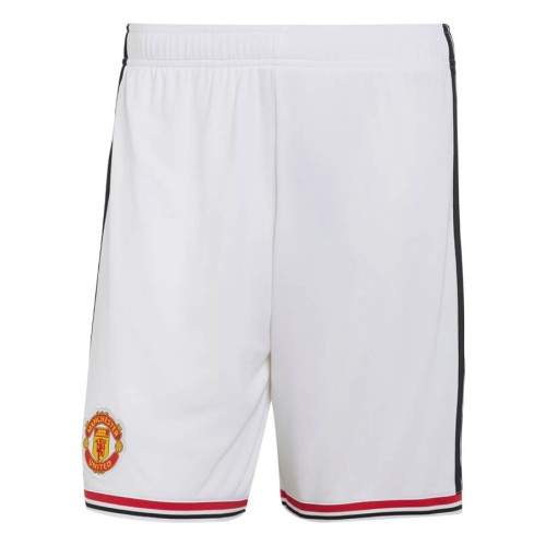 Manchester United Home Football Shorts 26 27 - White