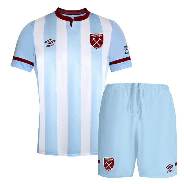 West Ham Official Name Number KIDS YOUTH Size White 2021-22 Premier League
