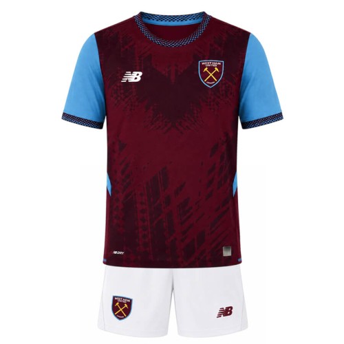 West Ham Home Kids Football Kit 26 27