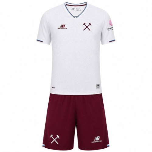 West Ham United Away Kids Football Kit 26 27