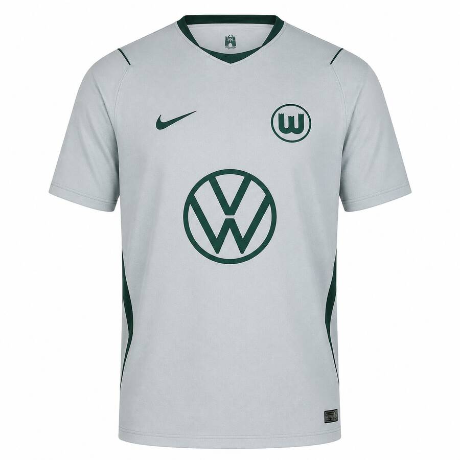 Wolfsburg Away Football Shirt 26 27