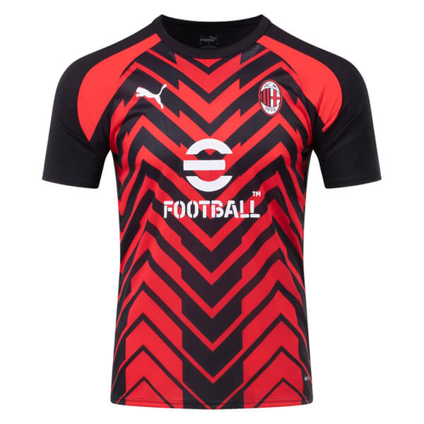 AC Milan Pre Match Training Soccer Jersey - SoccerLord