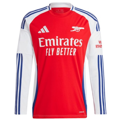 Arsenal Home Long Sleeve Football Shirt 24 25