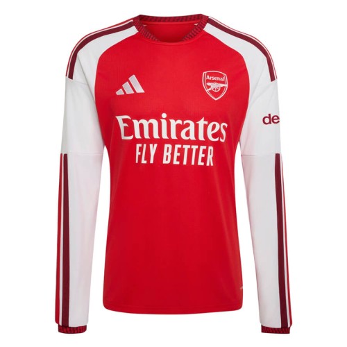 Arsenal Home Long Sleeve Football Shirt 26 27