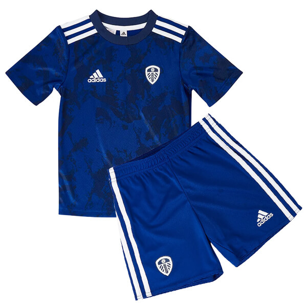 Leeds United Away Kids Football Kit 21 22