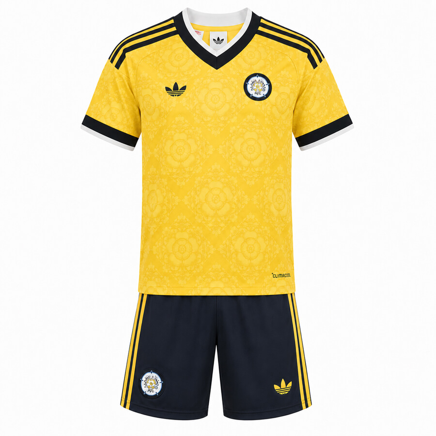 Leeds United Away Kids Football Kit 26 27
