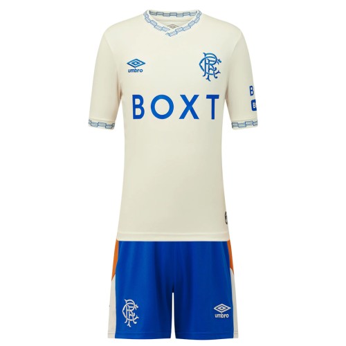 Rangers Away Kids Football Kit 26 27