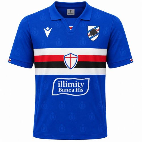 Sampdoria Home Football Shirt 26 27