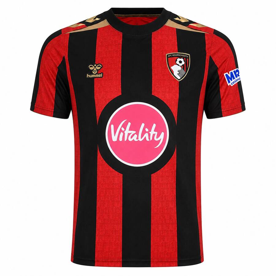 Bournemouth Home Football Shirt 26 27