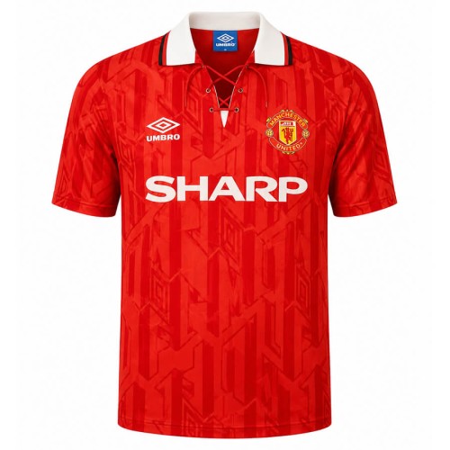 Manchester United Home 1992 1994 Football Shirt