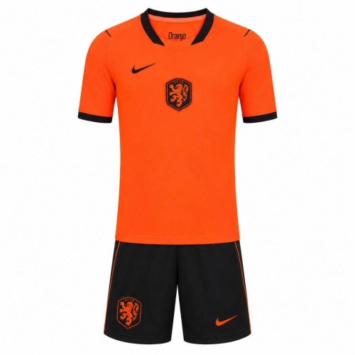 Netherland Home Kids Football Kit 2026