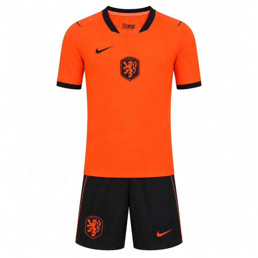 Netherland Home Kids Football Kit 2026