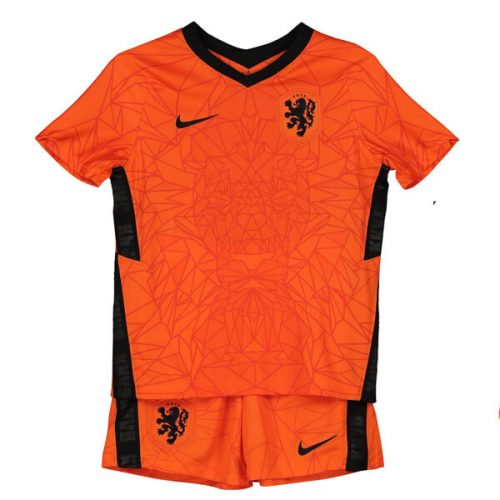 Netherlands Home Kids Football Kit 20 21
