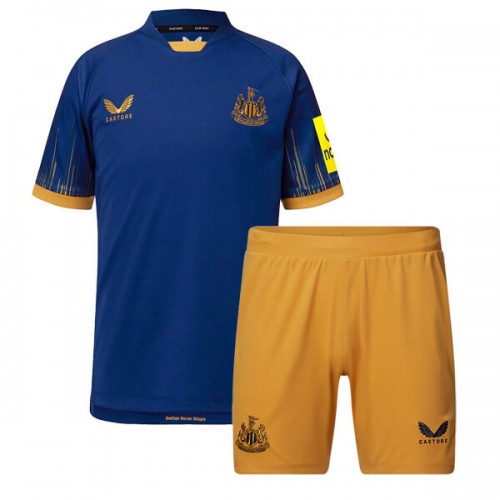 Newcastle Away Kids Football Kit 22 23