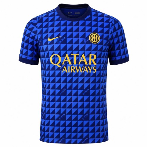 Inter Milan Pre Match Blue Training Top 2026