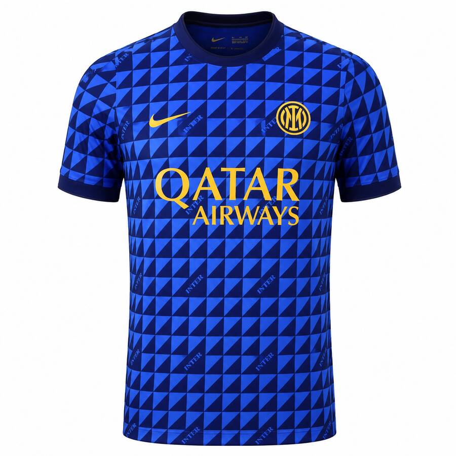 Inter Milan Pre Match Blue Training Top 2026