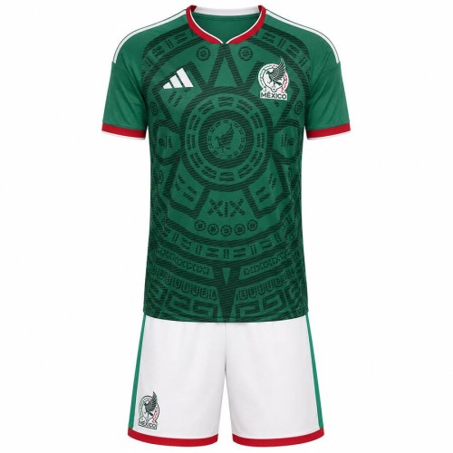 Mexico Home Kids Football Kit 2026