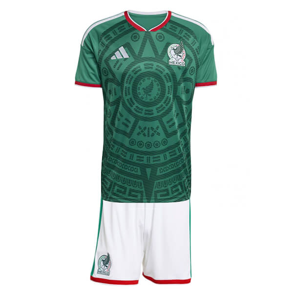Mexico Home Kids Football Kit 2026