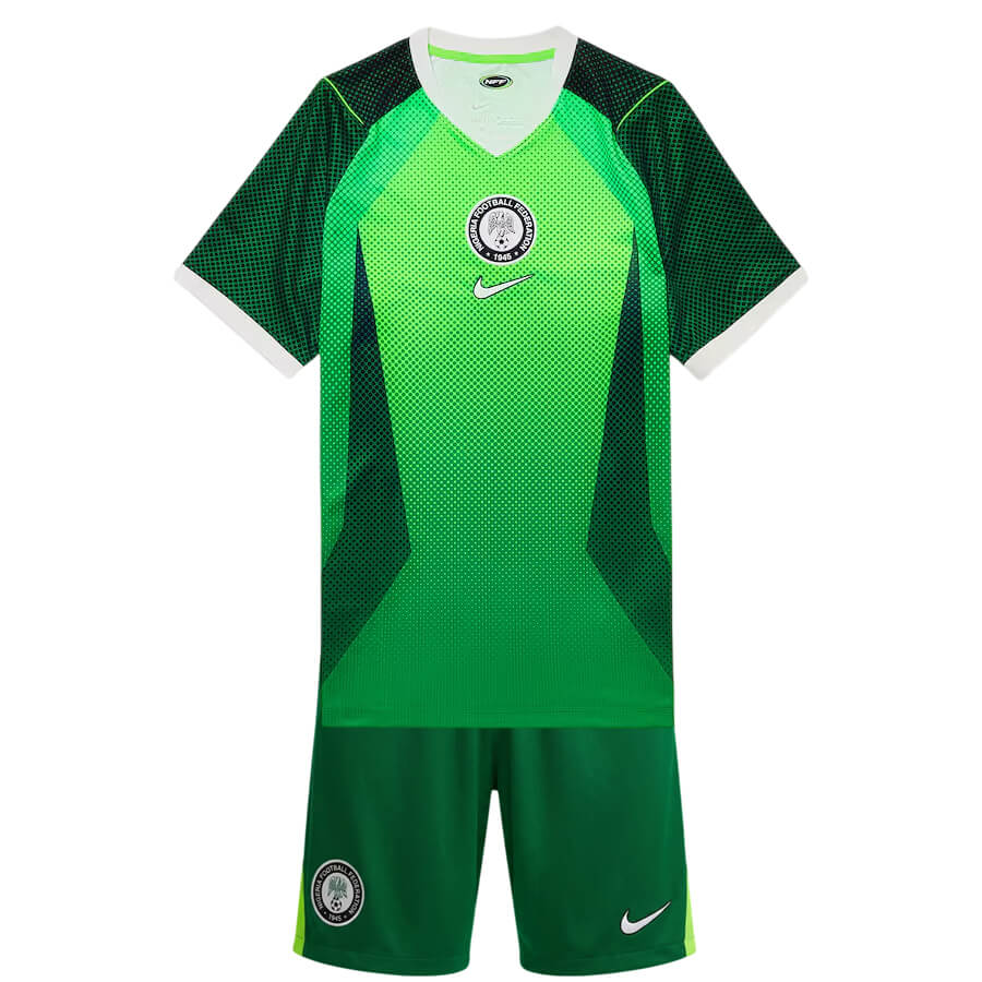 Nigeria Home Kids Football Kit 2026
