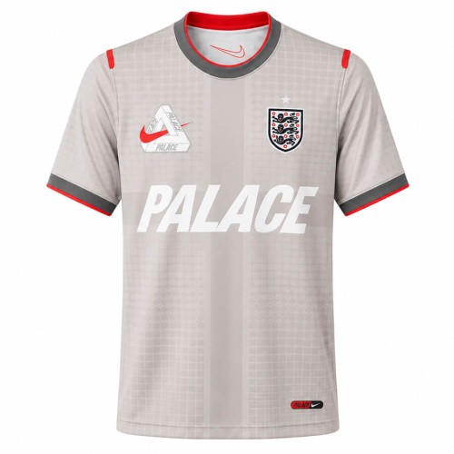 England X Palace Pre Match Training Top - Pewter Grey