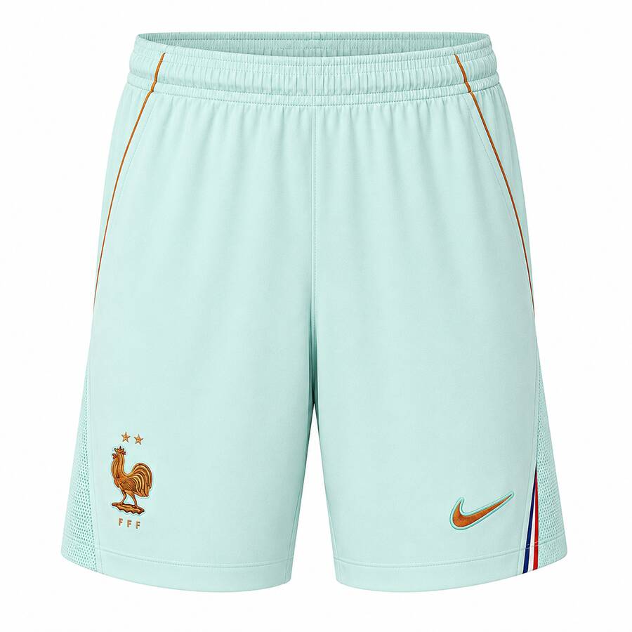 France Away Football Shorts 26 27