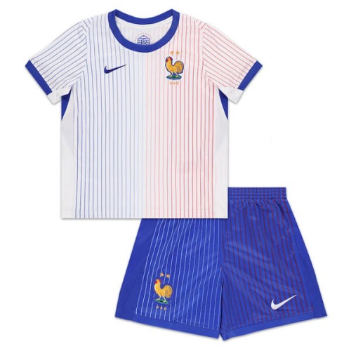 France Away Kids Football Kit 2024