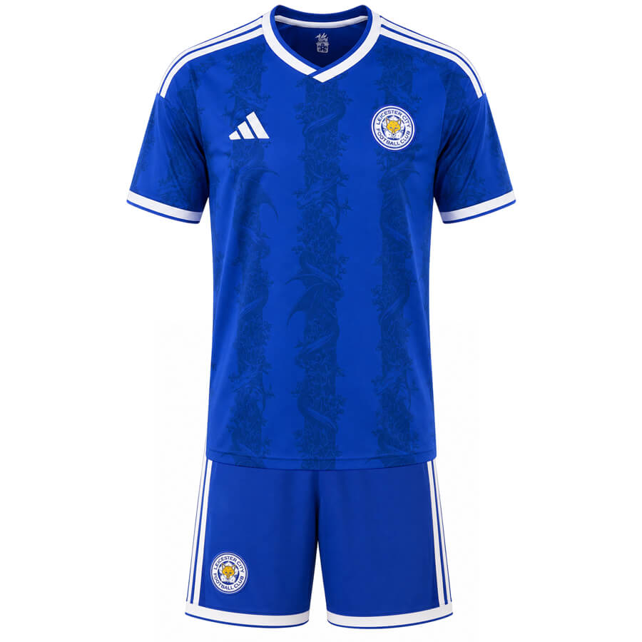Leicester City Home Kids Football Kit 26 27