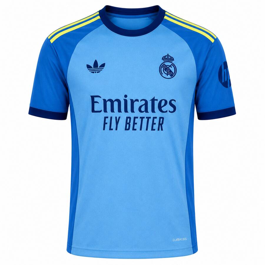 Real Madrid Goalkeeper Football Top 26 27 Blue